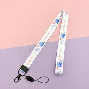Lanières personnalisées en polyester, impression sérigraphique, <span class=keywords><strong>porte</strong></span>-cartes d'identité, sangles de cou, logo personnalisé, <span class=keywords><strong>porte</strong></span>-clés, approbation <span class=keywords><strong>Disney</strong></span>, usine - Product Image 4