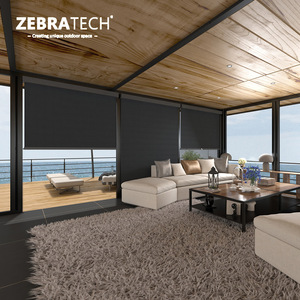 Ziptrak có thể thu vào dù để che nắng tán màn hình ngoài trời cơ giới Shades điện mù màn với theo dõi hiên - Product Image 4