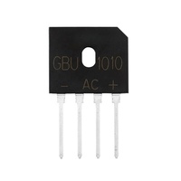 REDRESSEURS DE PONT RAPIDE PASSIVÉS EN VERRE pour GBU1001 GBU1003 GBU1006 GBU1010 Pont Redresseur Pont Diode