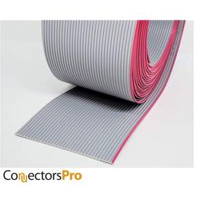 คอนเนคเตอร์โปร 34P สายริบบิ้นแบนยาว 20 ฟุต 34 ตัวนำ สำหรับขั้วต่อ IDC ขนาด 2.54 มม. สายทองแดงสีเทา - Product Image 4
