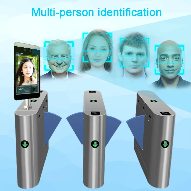 HFSecurity RA08 Android 11 IP65 Face Recognition Time Attendance System Biometric Access Control Products with Free SDK