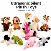 Jouet pour chien en peluche silencieux à ultrasons OEM, jouet pour animaux de compagnie qui ne couine pas, pour jouer en intérieur, soulager l'ennui et convient à toutes les races de chiens