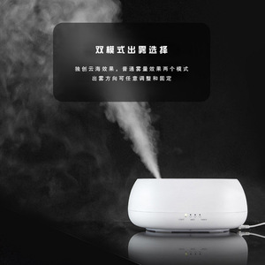 Smart <b>Humidifier</b> 500ml Ultrasonic Diffuser With Remote Control For Home Use - Product Image 1