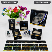 Scatola di Carta Personalizzata per Set di Fiale per Campioni Peptidici, Fiale da 3ml, 5ml, 10ml, Confezioni da 1-10 Unità, Soluzioni con Finestra e Senza Finestra