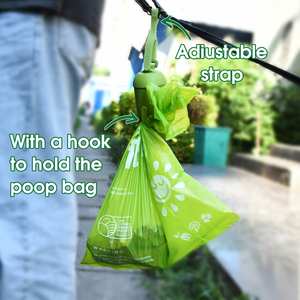 Ensemble de sacs à déchets biodégradables en amidon de maïs pour animaux de compagnie imprimés sur mesure, sacs biodégradables et compostables pour chiens - Product Image 4