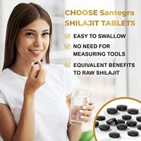 Comprimés de Shilajit de l'Himalaya Premium 500mg avec plus de 85 Oligo-éléments et Acide Fulvique - Énergie Naturelle et Stimulant Immunitaire - 60 Comprimés