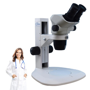 Olympus SZ51 Industrial Stereo Microscope with <b>LED</b> <b>Ring</b> <b>Light</b> for Bright Uniform Illumination on Opaque Samples - Product Image 6