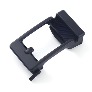 Customized metal 4.0/3.5CM belt waist belt drawstring accessory alloy buckle head <b>hair</b> band buckle spring automatic buckle head - Product Image 1