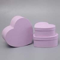Vente flash - Boîte à fleurs de luxe en forme de cœur vide pour la Saint-Valentin - Cadeau d'amour