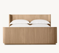 Ensemble de meubles de chambre à coucher Offre Spéciale panneau lit abri lit pied de lit ensembles de meubles d'intérieur décor de salon tissu table de chevet hôtel