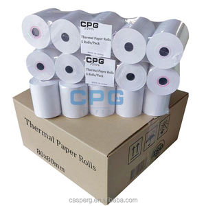 OEM Custom Thermal Receipt <b>Paper</b> With Back Printing Bulk Order Long Image Retention POS ATM Thermal <b>Paper</b> Jumbo Roll - Product Image 6