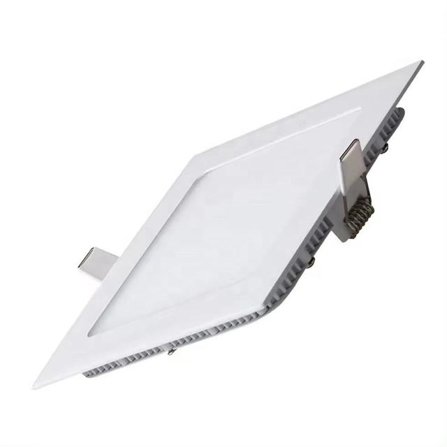 LED Round square  Flat Panel Light 9w 3w 6w Recessed Side-emitting Small Panel Light Ultra-thin LED Panel LED Bulb