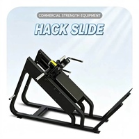 Vente Flash : Hack Slide Commercial 45 °   Machine à Squat Hack pour Entraînement des Fessiers, des Abdos et des Ischio-jambiers – Équipement de Fitness pour la Partie Inférieure du Corps