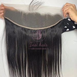 Recto Real HD cierre 13x4 Cierre solo derretir la piel prearrancado Invisible HD encaje 4x4 4x6 5x5 encaje Frontal 100% cabello humano crudo - Product Image 2