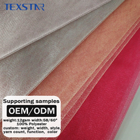 Tissu en tulle polyester ripstop personnalisé en gros avec paillettes et imprimés, idéal pour robes de mariée, doublures de crinoline et rideaux de voiture