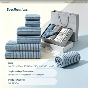 Toalla de Felpa Coral Lisa de 320GSM, Suave para Baño y Manos, 50x70cm, 70x140cm, 80x160cm, Venta al por Mayor, Logotipo Personalizado para Hotel y Spa - Product Image 3