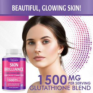 Las cápsulas de glutatión <span class=keywords><strong>OEM</strong></span> ODM 1500mg promueven el brillo de la piel eliminan las manchas oscuras, pastillas blanqueadoras de glutatión - Product Image 6