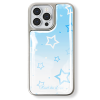 Coque de téléphone en résine époxy pour iphone16 16pro/promax 15 15promax/14Promax/14pro 14/13 13pro 12 11 Coque à bords argentés galvanisés