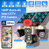AOV Solar-Powered 4G Security System Full-Color Night Vision Human Detection Voice Intercom IP66 Outdoor Waterproof Memory Card