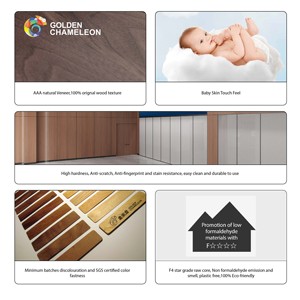 OEM/ODM Anti-corrosive Elm Particle Wood <strong>Veneer</strong> Plywood <strong>Walnut</strong> <strong>Burl</strong> Wood <strong>Veneer</strong> Panels for Kitchen Use for Kitchen Furniture - Product Image 5