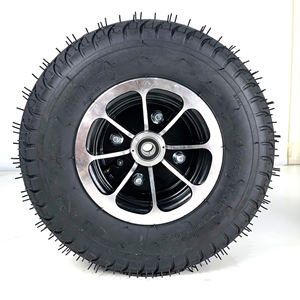 手押し車ホイール4.00-6手押し車タイヤホイール空気圧インフレータブルゴムタイヤ3.00-8 3.25-8 3.50-6 3.50-8 4.00-8 13 1416インチ2.3 - Product Image 2