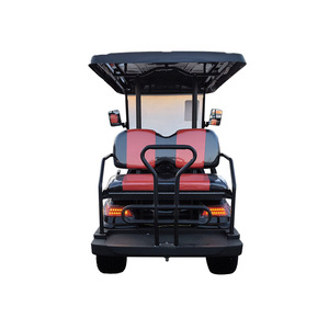Voiturette de golf électrique 4 places avec toit et pare-brise pour la patrouille des parcs et les excursions - Product Image 4