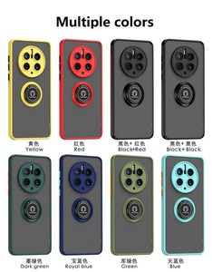 Per Realme 12 11 10 Pro + 9 Pro plus 9i C53 N53/per Oppo A36 A76 Cover opaca antiurto custodia posteriore ibrida con anello - Product Image 6