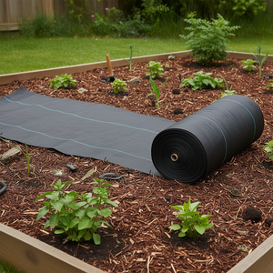 Tela de Paisajismo Tejida de Alta Resistencia, Barrera Contra Malezas de 4 Pies x 300 Pies para Jardinería y Paisajismo - Product Image 2