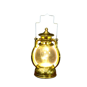 Acrylic Retro Pony đèn lồng Nhỏ Xách Tay Led gió đèn trong Snowman hình dạng cho trang trí nội thất bên Duplex LED Battery Powered - Product Image 5