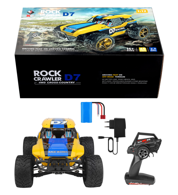 4WD Hobby Truck 4×4 Radio Control D7 Rock Crawler — view 4