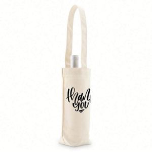 Bolsa de Lona Resistente para Botellas de Vino, Porta Botellas de Vino de Lona Lisa con Logotipo Personalizado - Product Image 5