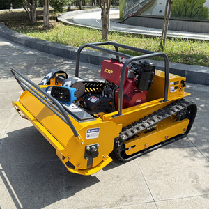 Self Propelled 4-Stroke <b>Gasoline</b>/Diesel Crawler Type Remote Control Lawn Mower Flail Cutter for Farm Garden Forestry AWY-800S/AW - Product Image 5