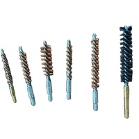 Brosse de polissage industrielle OEM personnalisée en acier inoxydable, à fil abrasif en laiton, spirale en nylon, rouleau cylindrique
