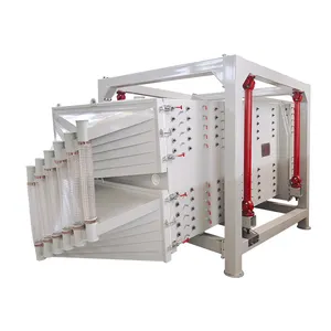 Sílica Sand Multideck Alta Precisão Retangular Gylatory Sifter Screen Quartz Stone Fine Seiving Machine