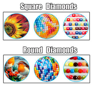 Plein carré 5D bricolage diamant <span class=keywords><strong>peinture</strong></span> fait des vêtements diamant broderie point de croix mosaïque autocollant cadeau - Product Image 4