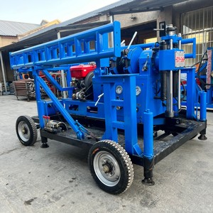 Machine de forage de puits d'eau, 300 m, 1 tonne, pour percer des trous dans un Air, sur chenilles - Product Image 2