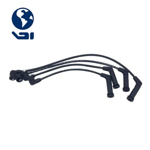 Set di Cavi per Candele 27501-02H00 per Hyundai I10 I Accent I II Atos Getz Lantra II <span class=keywords><strong>Kia</strong></span> Picanto I 1.0 1.1 1.3 1.5 1994-2013 - Product Image 1