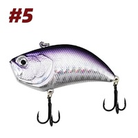 Leurre de pêche VIB coulant 14g 5.5cm en plastique ABS, appât dur vibrant pour achigan, brochet, saumon en lac