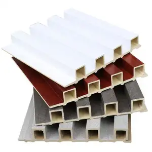 Nouveaux matériaux de construction Revêtement en PVC Panneau mural vidéo gris 500X500 Feuille de marbre en PVC 60*120