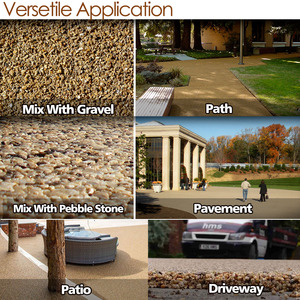 Resina hidrofóbica encuadernada amarilla resistente al aire libre arena mixta o resina de grava Lanel resina epoxi para calzadas alfombra de piedra epoxi - Product Image 2