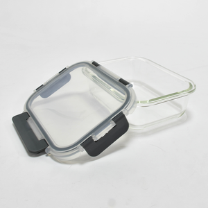 Cao BoroSilicate cao cấp thực phẩm thủy tinh lưu trữ container Set chịu nhiệt lò vi sóng Hộp Ăn Trưa cho trở lại trường học - Product Image 6