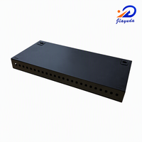 Chasis Terminal de Fibra Óptica de 24 Puertos de Grado Operativo, Montaje en Pared, Sin Carga, Puerto Redondo ST/FC, Unidad de Distribución ODF, Concentrador de Acero de 0.8mm