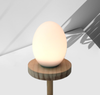 Neues Produkt Niedliches Ei-Silikon-LED-Nachtlicht für Babys