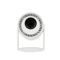 Mini projecteur intelligent JUNUO TURN1 4K, portable, mise au point automatique, WiFi 6, Android 14, home cinéma, projecteur de films en plein air, 200 lumens, LCD LED
