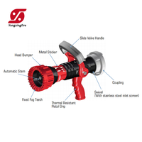 Vente directe usine – Lance-incendie portable en alliage d'aluminium, flexible et durable, avec poignée pistolet et raccord BS 2 pouces/2,5 pouces pour la lutte contre les incendies