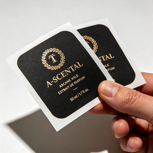 Etiquetas Adhesivas de Vinilo Impermeables Personalizadas, Impresión de Logotipos, Etiquetas de Embalaje para Botellas de Cosméticos, Venta al por Mayor - Product Image 5