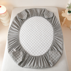 <span class=keywords><strong>Housse</strong></span> <span class=keywords><strong>de</strong></span> protection <span class=keywords><strong>de</strong></span> <span class=keywords><strong>matelas</strong></span> <span class=keywords><strong>matelassée</strong></span> en polyester-coton imperméable <span class=keywords><strong>de</strong></span> qualité supérieure, fabriquée en Chine, exclusive pour l'exportation - Product Image 5