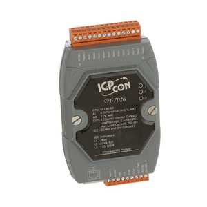 Módulo I/O Ethernet ICP ET-7026 Original en Stock, Modbus TCP, 6 Salidas de Relé, 2 Entradas Analógicas - Product Image 5