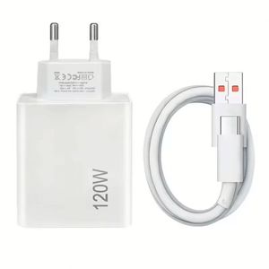 High Quality 120W <b>Charger</b> US/EU <b>Plug</b> Portable USB Wall <b>Charger</b> Type <b>C</b> Cable 6A Quick Charge Phone <b>Charger</b> - Product Image 1