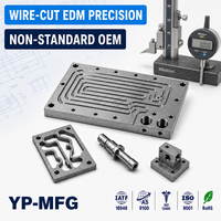 Service de tournage et fraisage CNC de plaques froides d'onduleurs en tantale, usinage de précision OEM non standard, service d'électroérosion à fil